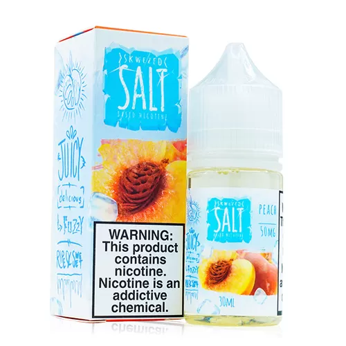 Skwezed Salt Peach Ice 30ml ( 25 , 50mg )