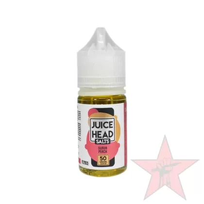 Juice Head – Guava Peach – Salt Nic – 30mL - Nicotine Salt (mg)#50 mg