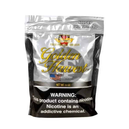Golden Harvest Silver Blend Pipe Tobacco 6 oz. Bag