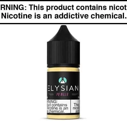 PB NILLA BY ELYSIAN SALTS 60ML - Vapejuice