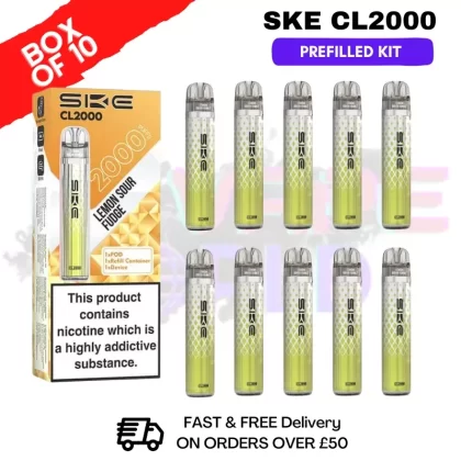 Lemon Sour Fudge SKE CL2000 Kits Box Of 10 – £39.99