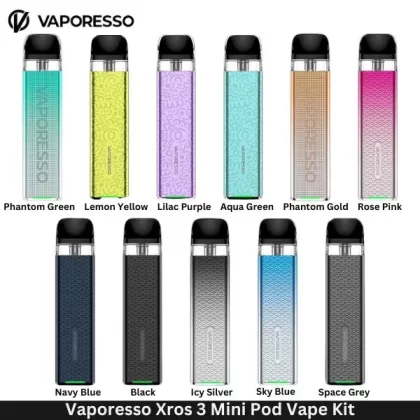 Vaporesso Xros 3 Mini Pod Vape Kit - Eliquidsupply