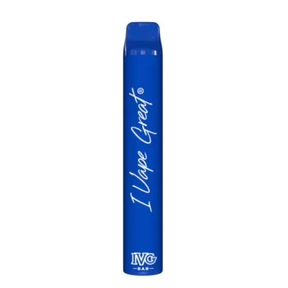 IVG MAX BAR DISPOSABLE POD–BLUE RASPBERRY ICE– 3000 PUFFS (30MG-50MG) - Vape Product, Vape Product