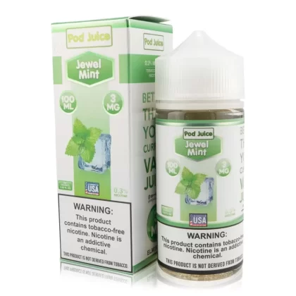 Pod Juice Jewel Mint - Nic Level#3mg>6mg