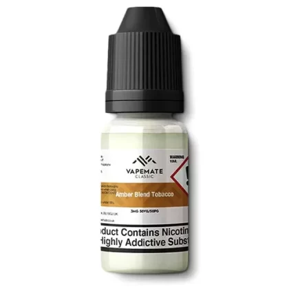 Amber Blend Tobacco by Vapemate - 12 mg/ml, 18 mg/ml