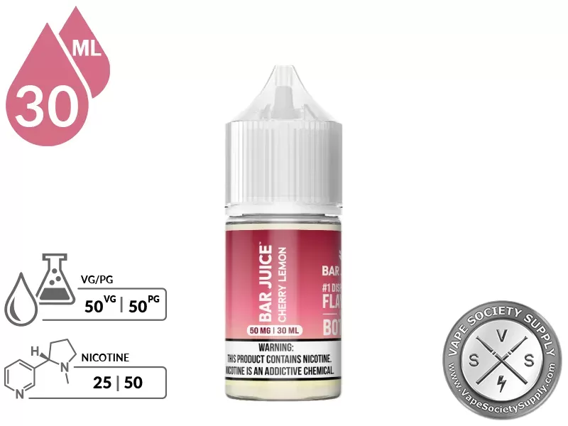 Cherry Lemon BAR JUICE SALT 30ml - Image 2