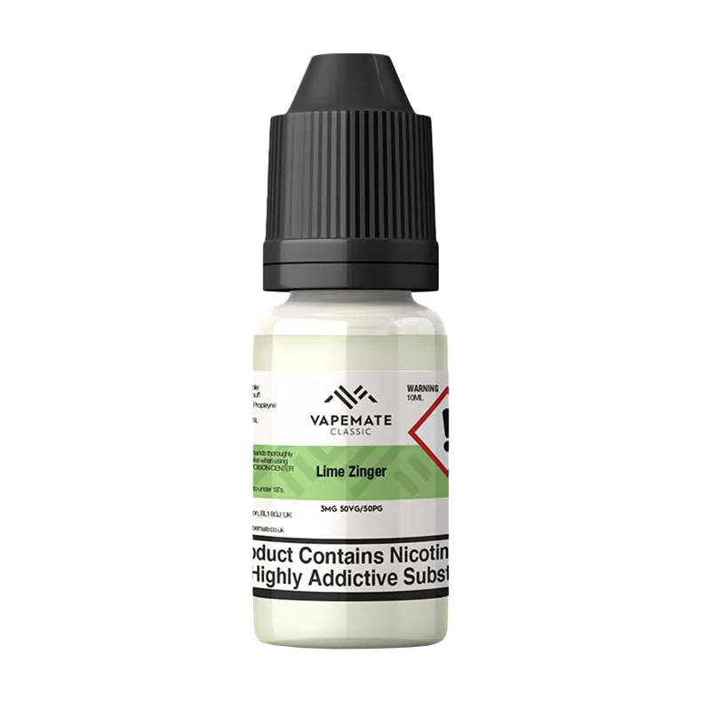 Vapemate Classic Lime Zinger 10ml - 50VG / 50PG / 18mg - Ecigwizard