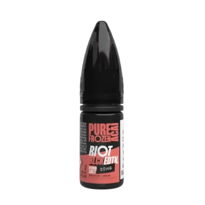 Pure Frozen Acai E-Liquid Black Edition by Riot Squad (10ml) - 5mg