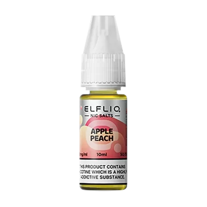 Apple Peach Elfliq Nic Salt by Elfbar - 10ml - Vape Product, Vape Product (4C3DDE)