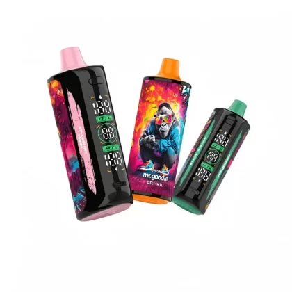 Mr.Goodie Shisha 50k Puffs Dual Mode Disposable Vape - Double Apple, Grape Mint; Vape Product, Vape Product (83256C)