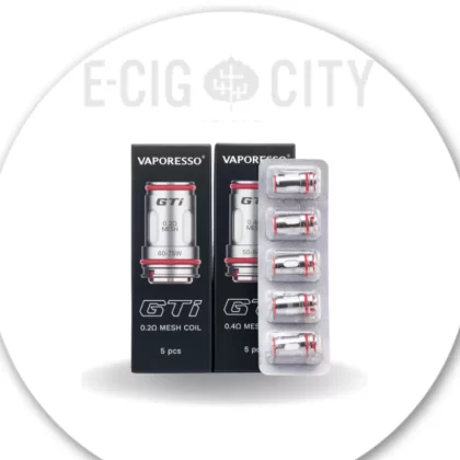 Vaporesso GTi Coil - .05 Mesh 30-40W Best 35W, 0.15 Mesh 75-90W Best: 85W