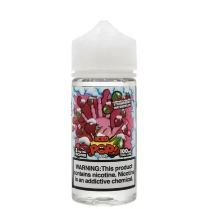 POP VAPORS STRAWBERRY WATERMELON – 100ML - 0mg / 6mg