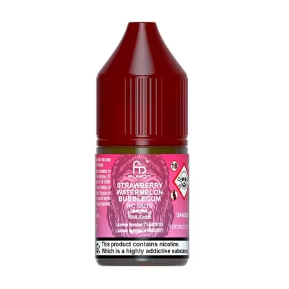 Strawberry Watermelon Bubblegum R and M Tornado 7000 Salts 10ml - Nicotine Strength#10mg (Salt)>20mg (Salt)