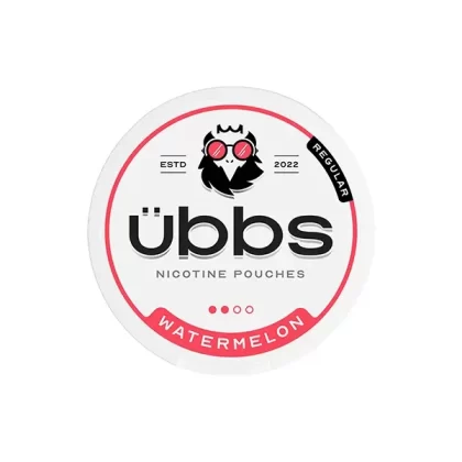 Übbs Wassermelonen-Nikotinbeutel – 6 mg, normale Stärke – 20 Stück - Ejuicewarehouse