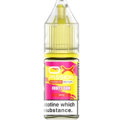 Fruity Gum OX Passion Nic Salt E-Liquid by OXVA - 10ml - 20mg