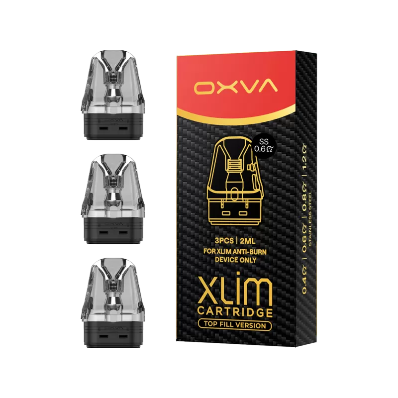 OXVA Xlim Stainless Steel Pod - Vapeshop Co - Image 2