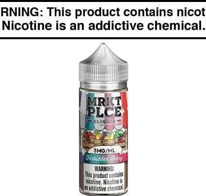 ICED FORBIDDEN BERRY BY MRKT PLCE 100ML - Vapejuice