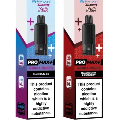 Hayati Pro Max Plus 6K Prefilled Pods - Grape GB