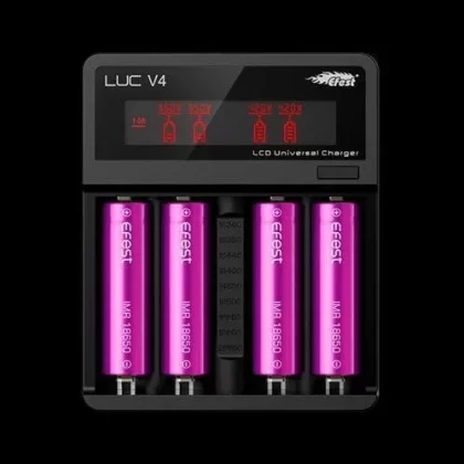 Efest LUC V4 LCD Universal Charger - Vapecraftinc