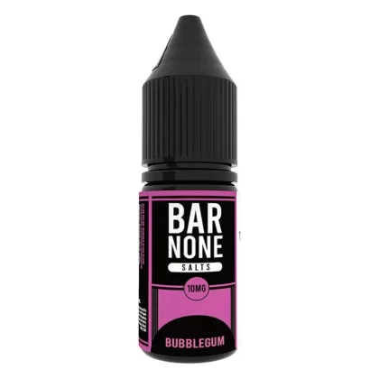 Bubblegum Nic Salt Vape Juice By Bar None