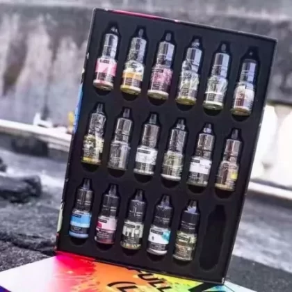 Original Wdg Full Flavor Nicotine Salt Vape E-Juice Set ( Limited Edition) 30ml 35mg 18 Bottles