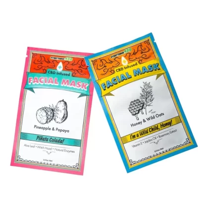 E420 Premium CBD Facial Mask – 2 Pack