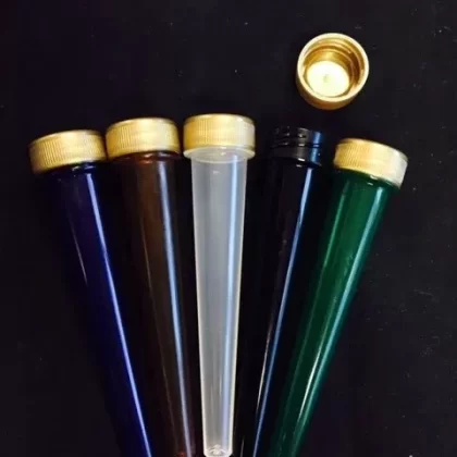 Smoke Tubes 98mm 4.0″ 2 piece screw cap design1000 pcs box