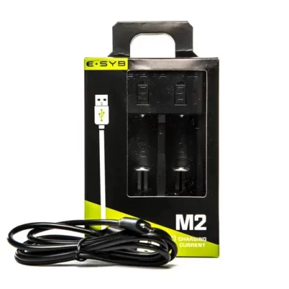 ESYB M2 2-Bay USB Battery Charger - Ecigpremium