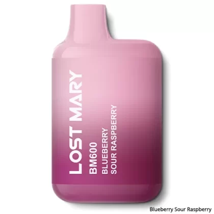 BM600 Kit by Lost Mary - Blueberry Sour Raspberry - 20 mg/ml