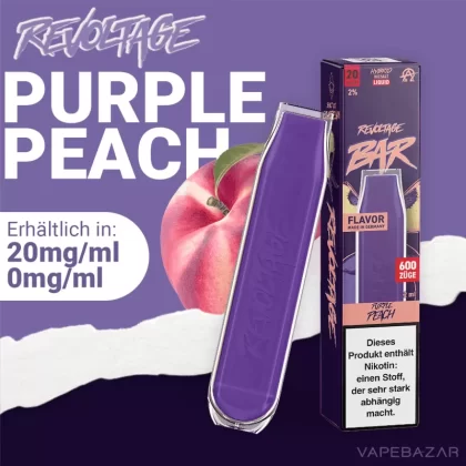 Revoltage Bar – Purple Peach - Vapebazar
