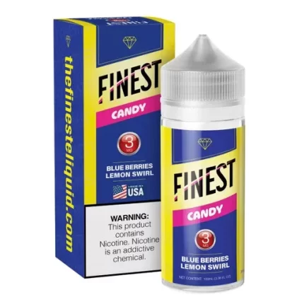 The Finest Candy Edition Blue Berries Lemon Swirl 100ml E-Liquid