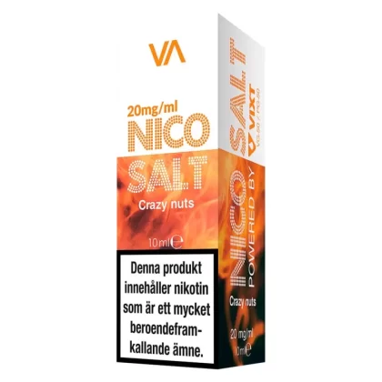 Innovation Flavours Nico-Salt Crazy Nuts 20mg 10ml – vape juice med nikotin - Yes / Innovation Flavours / 20mg / 10ml / 50/50