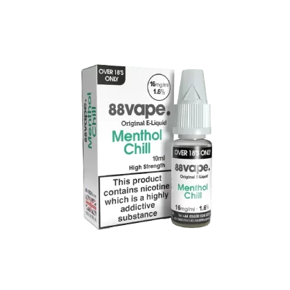 88Vape Menthol Chill 10Ml E-Liquid