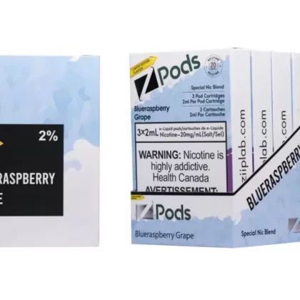 Z pods STLTH Compatible – Blue Raspberry Grape