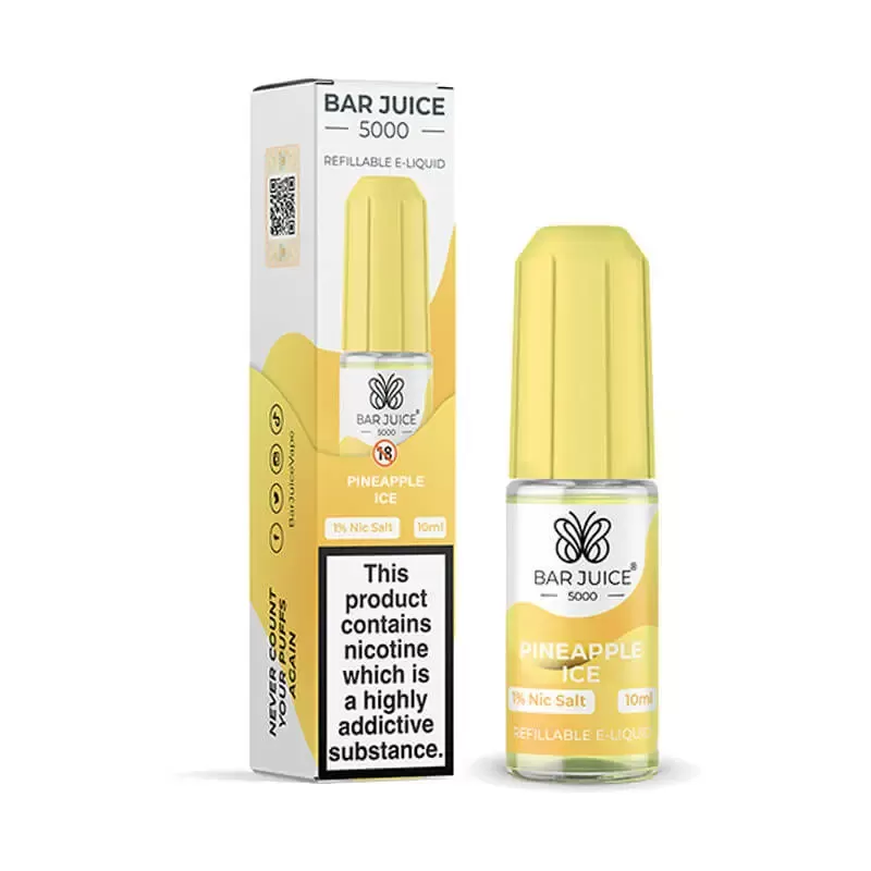 Bar Juice 5000 Pineapple Ice Nic Salt E-Liquid - Vapestreams Co