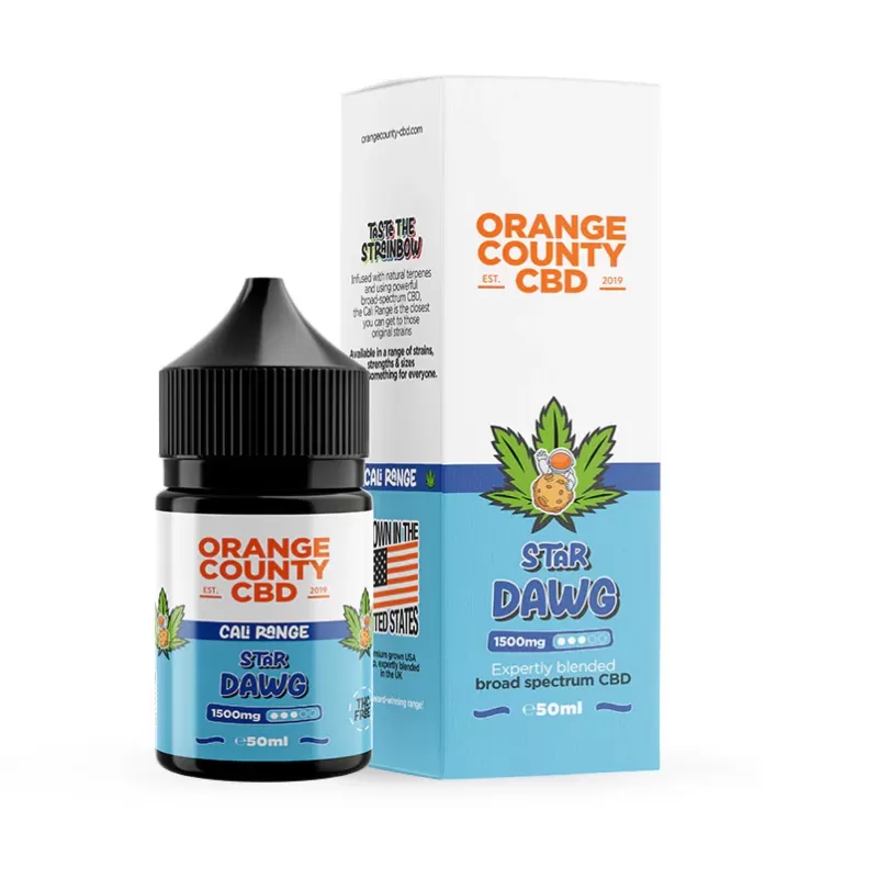 Orange County Star Dawg CBD Broad Spectrum 1500mg - 1500mg / 2500mg