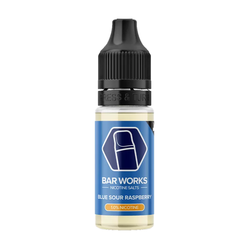 Blue Sour Raspberry Nic Salt by Bar Works - Ecigwizard - Image 2