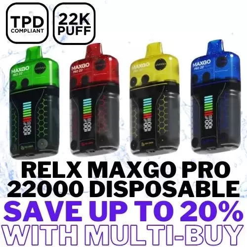 RELX Maxgo Pro 22000 Disposable Vape