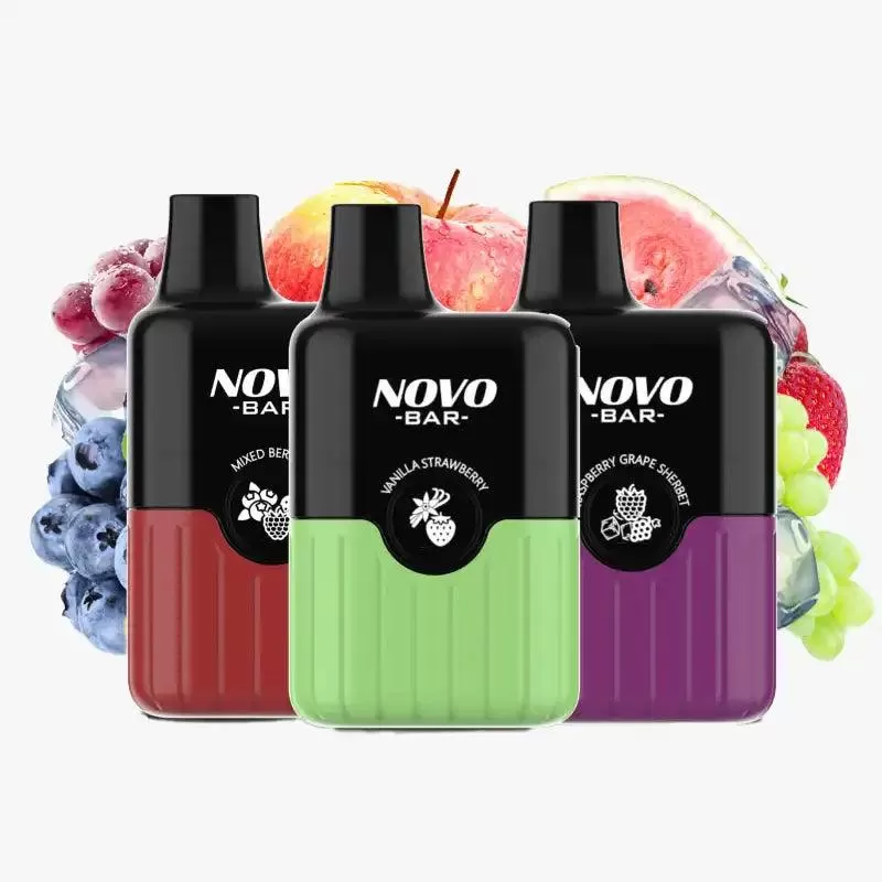 Smok Novo Bar B600 Disposable Vape - Buy 7 Get 3 Free / Raspberry Grape Sherbet - Image 2