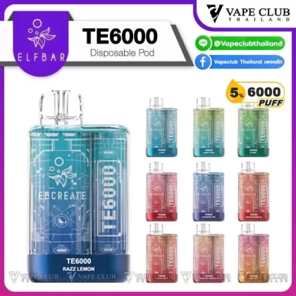Elfbar TE6000 Disposable Pod