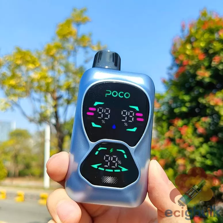 POCO DB26000 Disposable Vape – 26,000 Puffs Dual Tank with Rechargeable Battery - Image 3