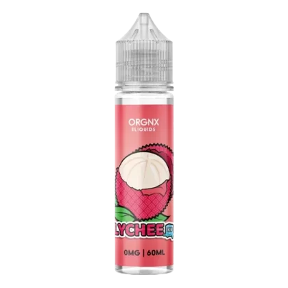 Lychee Ice Orgnx eJuice - Customer Group#Consumer~Nicotine#3mg>6mg