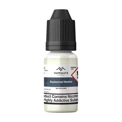 Vapemate Classic Blackcurrant Menthol 10ml - Ecigwizard