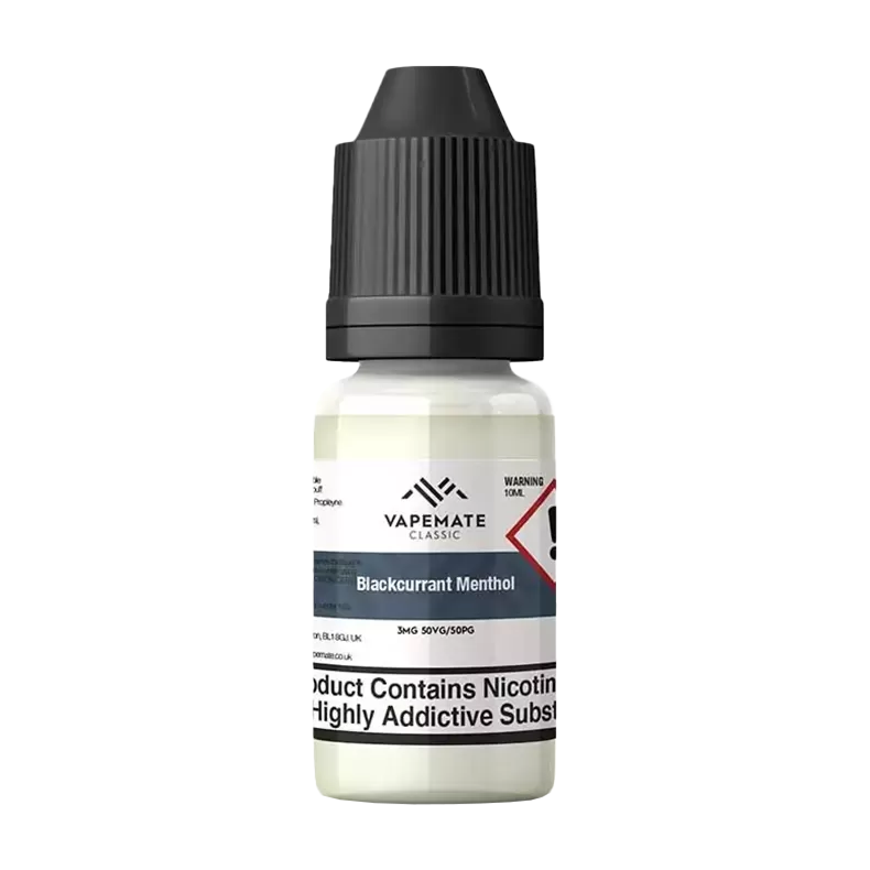 Vapemate Classic Blackcurrant Menthol 10ml - Ecigwizard
