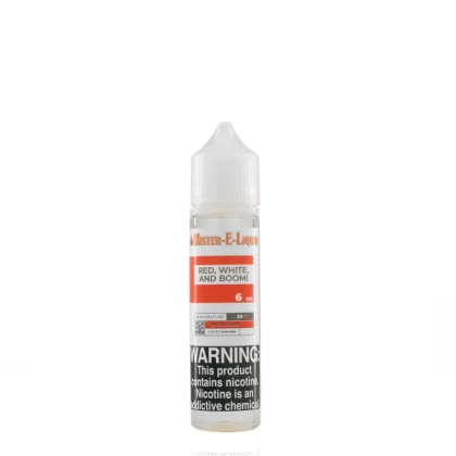 Mister E-Liquid - Red White and Boom - 60ml - 18mg