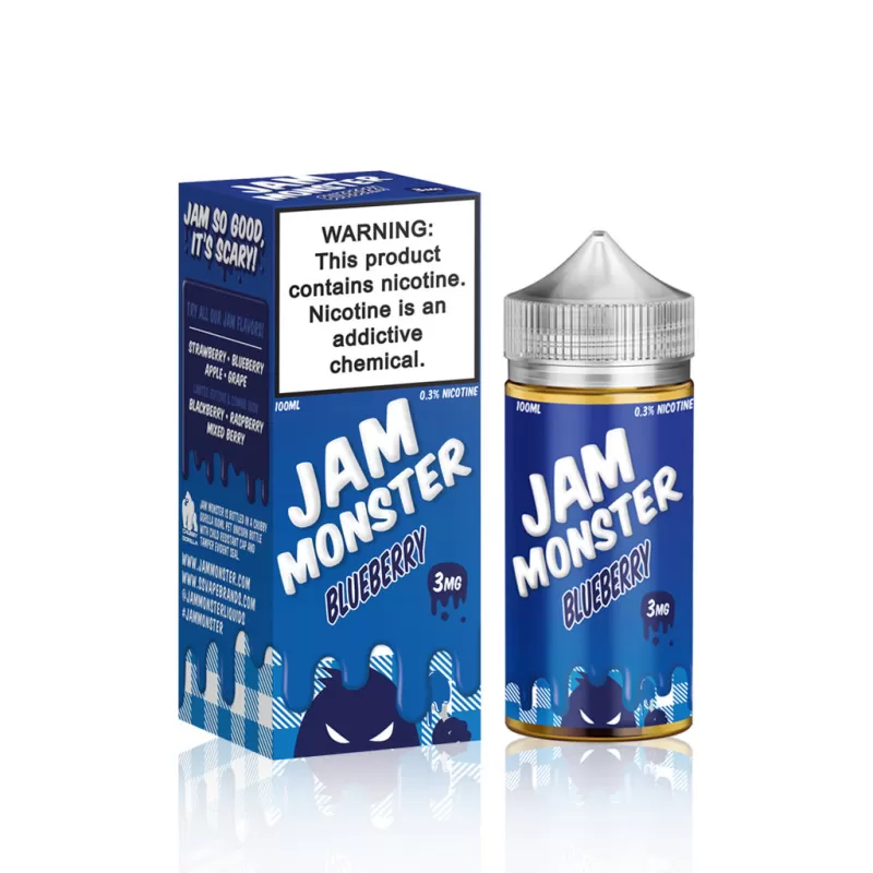 Jam Monster E-Liquid – Blueberry – 100ml