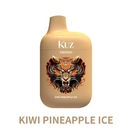 KUZ C6000 PUFFS – KIWI PINEAPPLE ICE - Ozvapeone
