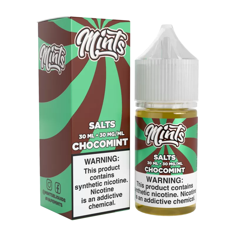 Mints Vape Co SALT - Chocomint - 30ML E-Liquid - 30MG