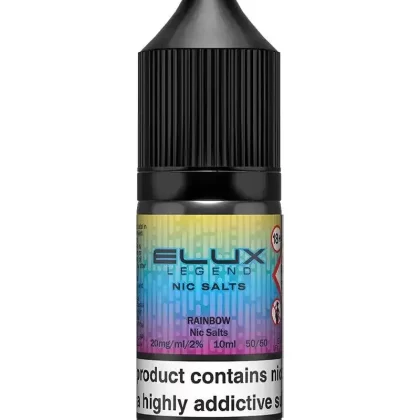 Elux Legend Rainbow Nic Salt Vape Juice - 5mg