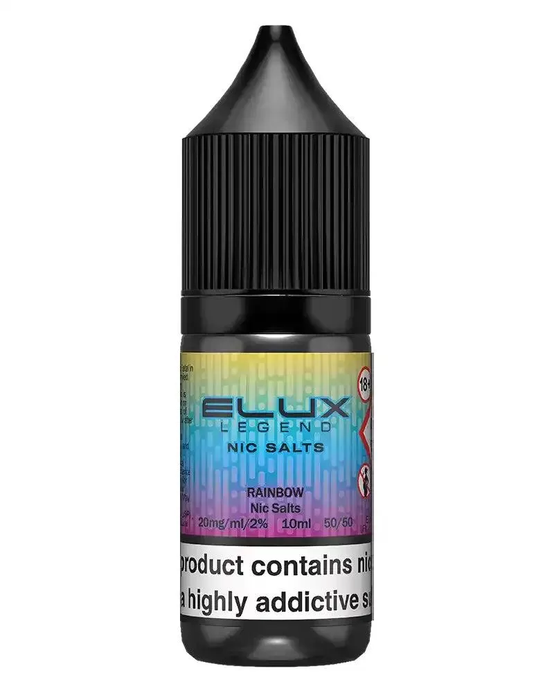 Elux Legend Rainbow Nic Salt Vape Juice - 5mg